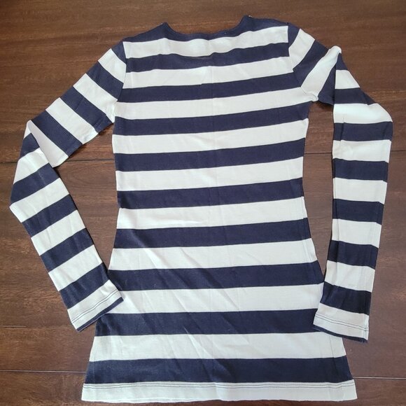 GAP Long Sleeve Tee Striped Super Soft Women's Size XS - Picture 5 of 5